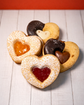 Medri Cuori Assorti box featuring assorted colorful chocolates arranged in a decorative gift box.