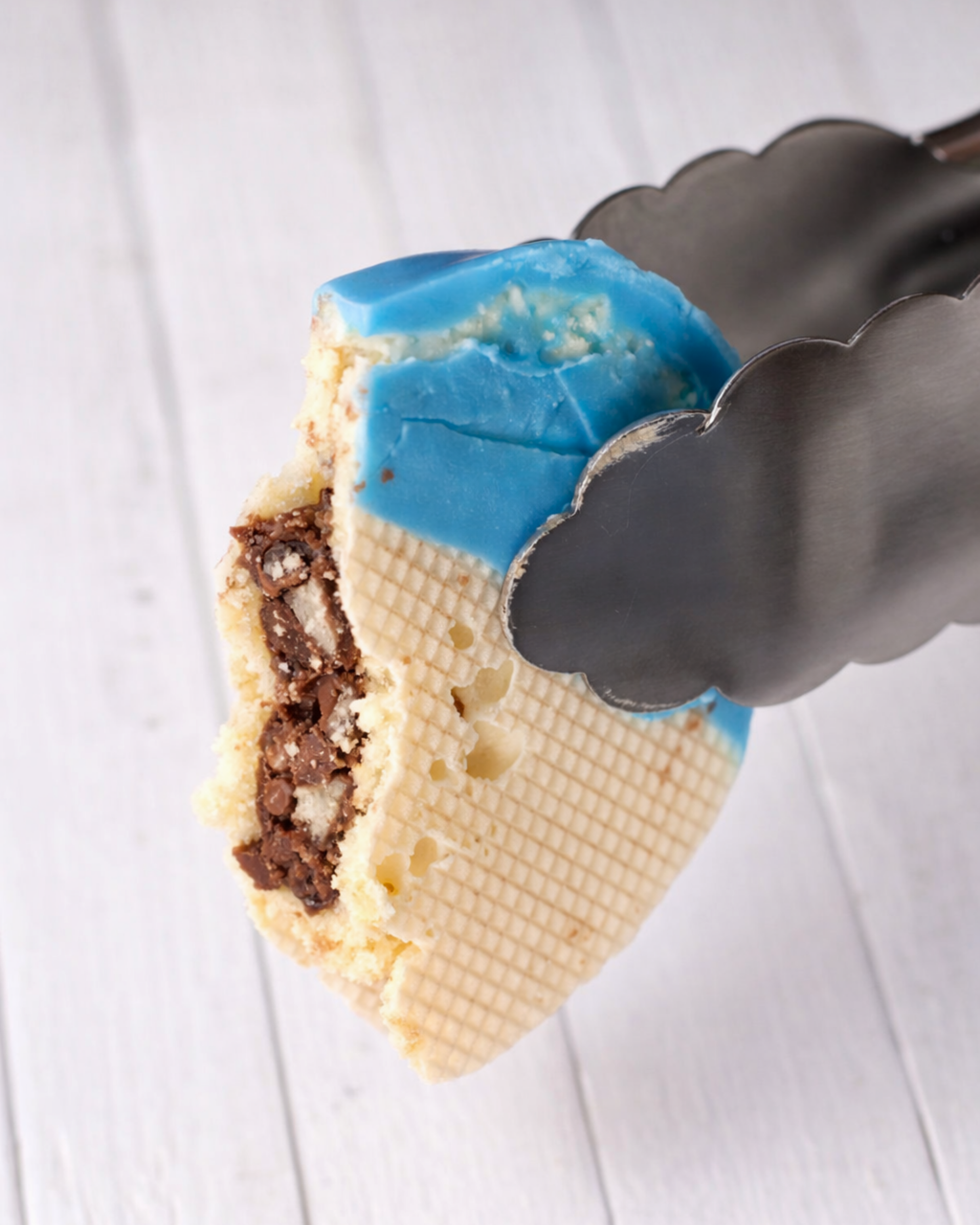 Doraemon chocolate-filled pastries from Medri Tiramisu Cafe, showing detailed illustration and golden-brown pastry exterior.