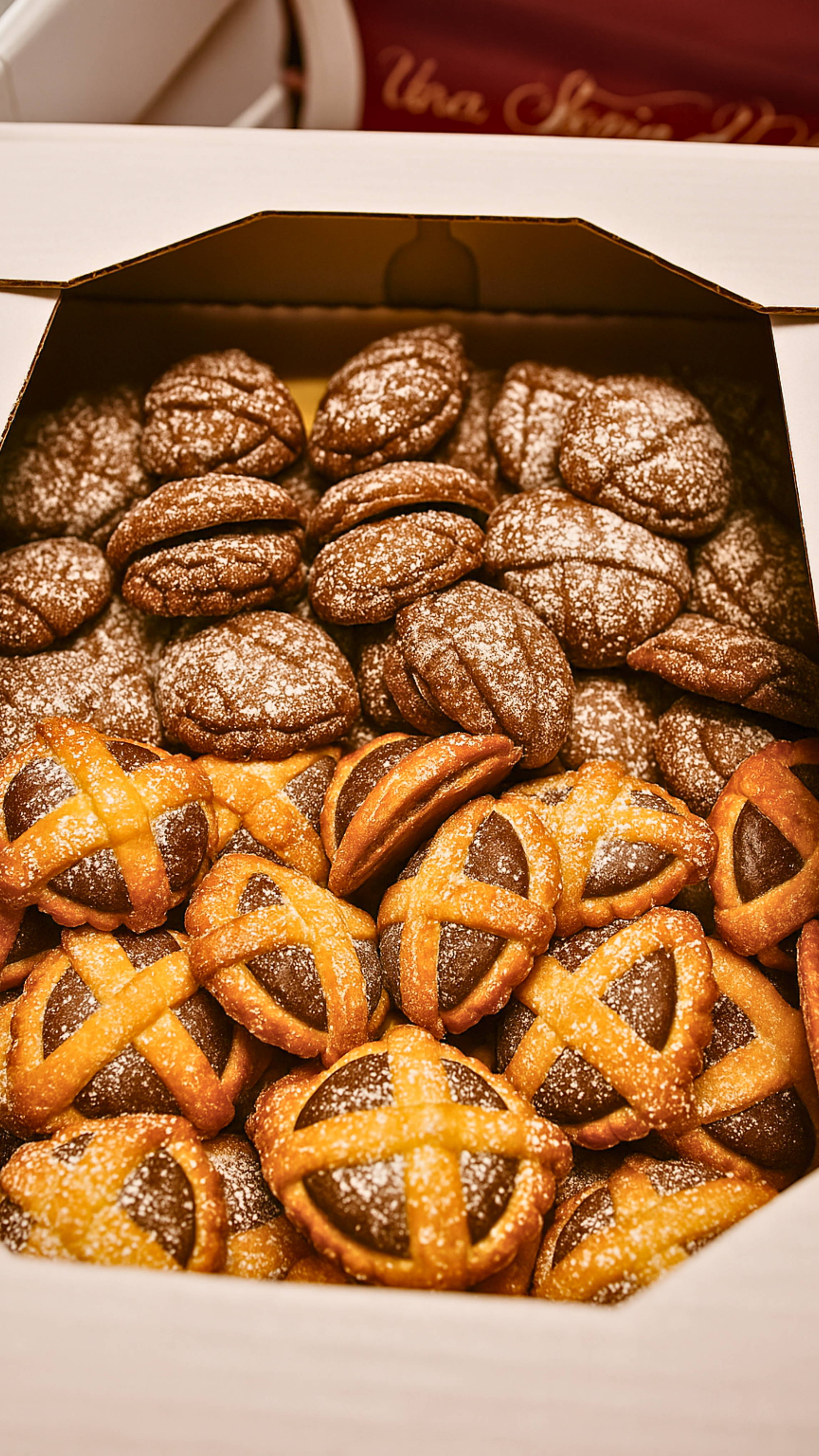 Rustichelle Bicolore Chocolate y Cacao - Medri